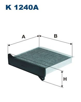 Obrázok Filter vnútorného priestoru FILTRON  K1240A