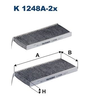 Obrázok Filter vnútorného priestoru FILTRON  K1248A2x