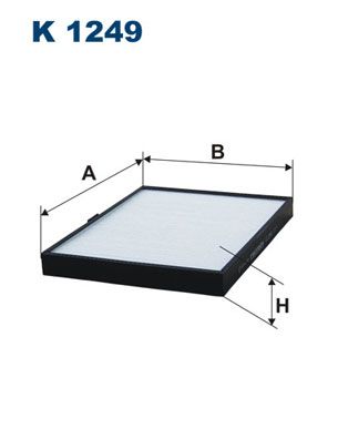 Obrázok Filter vnútorného priestoru FILTRON  K1249