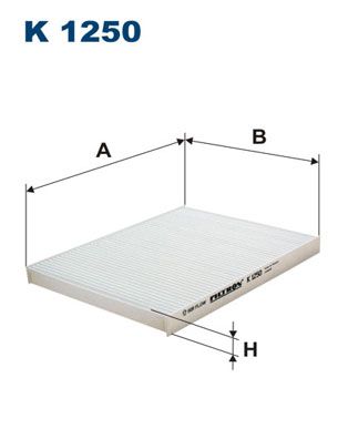 Obrázok Filter vnútorného priestoru FILTRON  K1250
