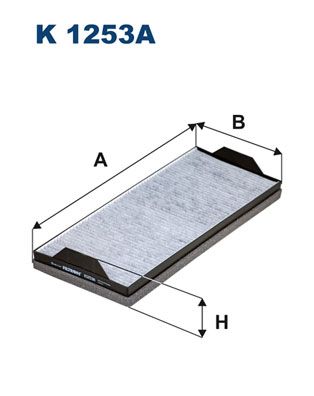 Obrázok Filter vnútorného priestoru FILTRON  K1253A