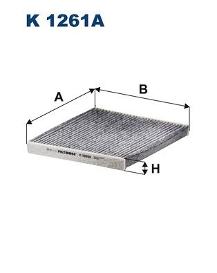 Obrázok Filter vnútorného priestoru FILTRON  K1261A