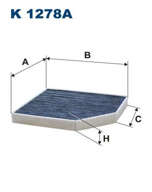 Obrázok Filter vnútorného priestoru FILTRON  K1278A