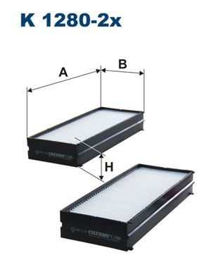 Obrázok Filter vnútorného priestoru FILTRON  K12802x
