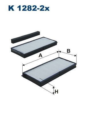 Obrázok Filter vnútorného priestoru FILTRON  K12822x