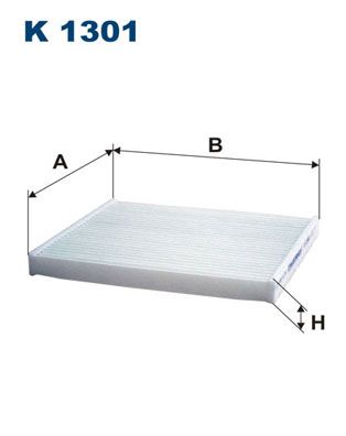 Obrázok Filter vnútorného priestoru FILTRON  K1301
