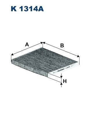 Obrázok Filter vnútorného priestoru FILTRON  K1314A