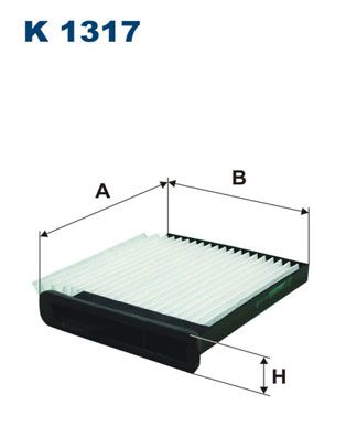 Obrázok Filter vnútorného priestoru FILTRON  K1317