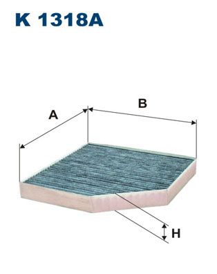 Obrázok Filter vnútorného priestoru FILTRON  K1318A