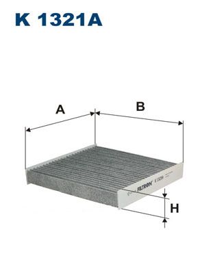 Obrázok Filter vnútorného priestoru FILTRON  K1321A