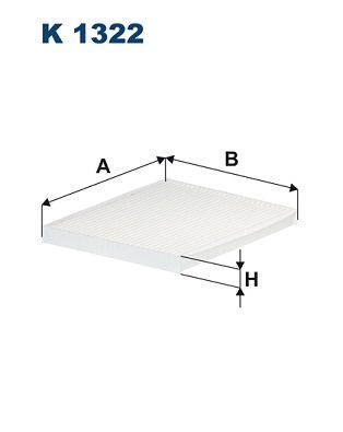 Obrázok Filter vnútorného priestoru FILTRON  K1322