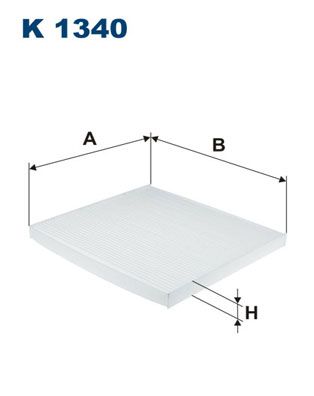 Obrázok Filter vnútorného priestoru FILTRON  K1340