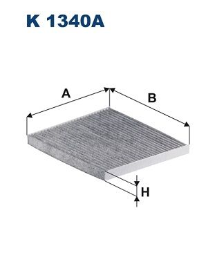 Obrázok Filter vnútorného priestoru FILTRON  K1340A