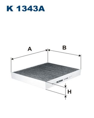 Obrázok Filter vnútorného priestoru FILTRON  K1343A