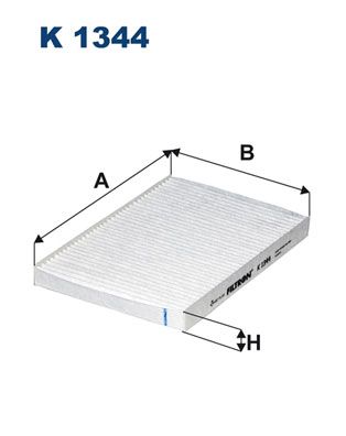 Obrázok Filter vnútorného priestoru FILTRON  K1344