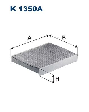 Obrázok Filter vnútorného priestoru FILTRON  K1350A