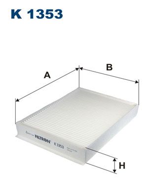 Obrázok Filter vnútorného priestoru FILTRON  K1353