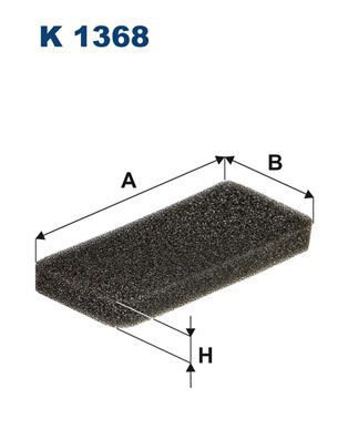 Obrázok Filter vnútorného priestoru FILTRON  K1368