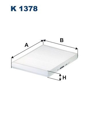 Obrázok Filter vnútorného priestoru FILTRON  K1378