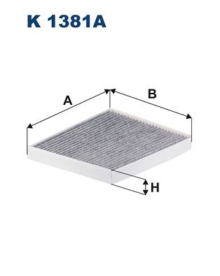 Obrázok Filter vnútorného priestoru FILTRON  K1381A