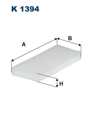 Obrázok Filter vnútorného priestoru FILTRON  K1394