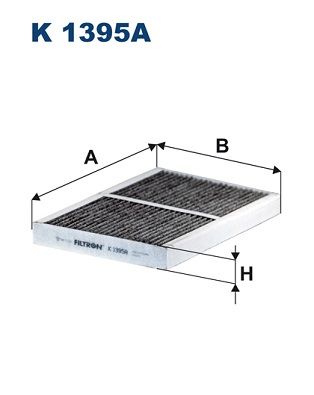 Obrázok Filter vnútorného priestoru FILTRON  K1395A