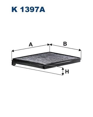 Obrázok Filter vnútorného priestoru FILTRON  K1397A