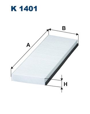 Obrázok Filter vnútorného priestoru FILTRON  K1401