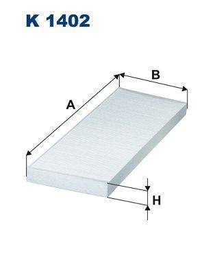 Obrázok Filter vnútorného priestoru FILTRON  K1402