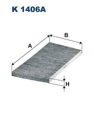Obrázok Filter vnútorného priestoru FILTRON  K1406A