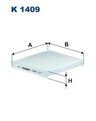 Obrázok Filter vnútorného priestoru FILTRON  K1409