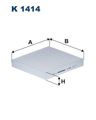 Obrázok Filter vnútorného priestoru FILTRON  K1414