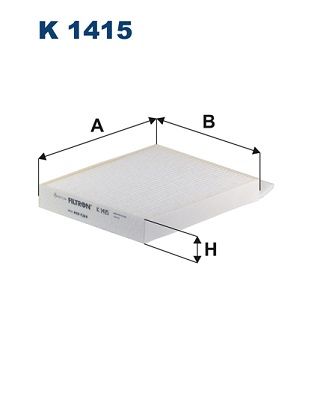 Obrázok Filter vnútorného priestoru FILTRON  K1415