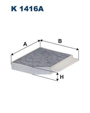 Obrázok Filter vnútorného priestoru FILTRON  K1416A