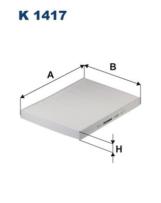 Obrázok Filter vnútorného priestoru FILTRON  K1417