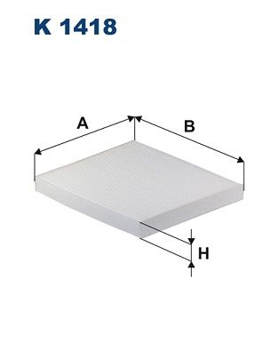 Obrázok Filter vnútorného priestoru FILTRON  K1418