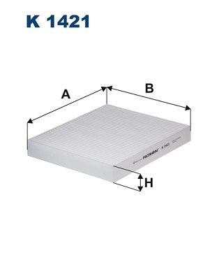 Obrázok Filter vnútorného priestoru FILTRON  K1421