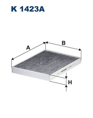Obrázok Filter vnútorného priestoru FILTRON  K1423A