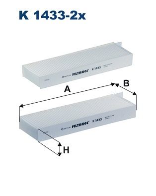 Obrázok Filter vnútorného priestoru FILTRON  K14332x