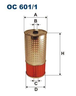 Obrázok Olejový filter FILTRON  OC6011
