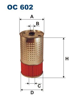 Obrázok Olejový filter FILTRON  OC602
