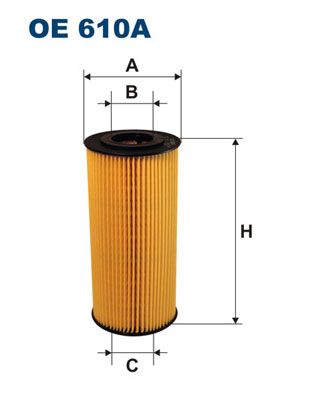 Obrázok Olejový filter FILTRON  OE610A
