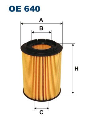 Obrázok Olejový filter FILTRON  OE640