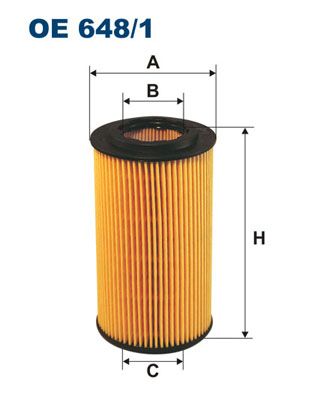 Obrázok Olejový filter FILTRON  OE6481