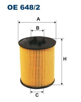 Obrázok Olejový filter FILTRON  OE6482