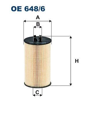 Obrázok Olejový filter FILTRON  OE6486