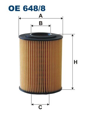 Obrázok Olejový filter FILTRON  OE6488