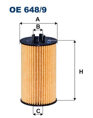 Obrázok Olejový filter FILTRON  OE6489
