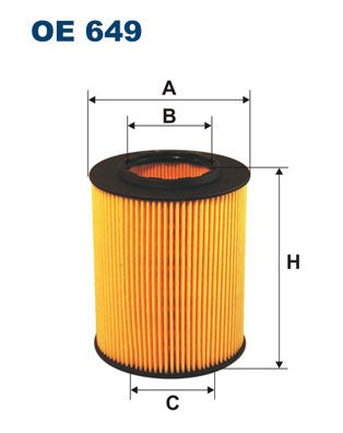 Obrázok Olejový filter FILTRON  OE649