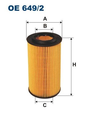 Obrázok Olejový filter FILTRON  OE6492